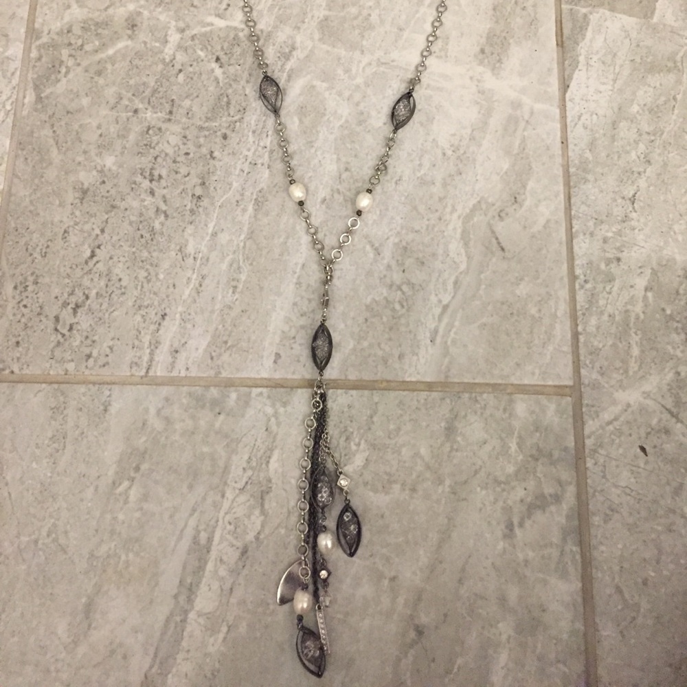 WHBM tassel necklace